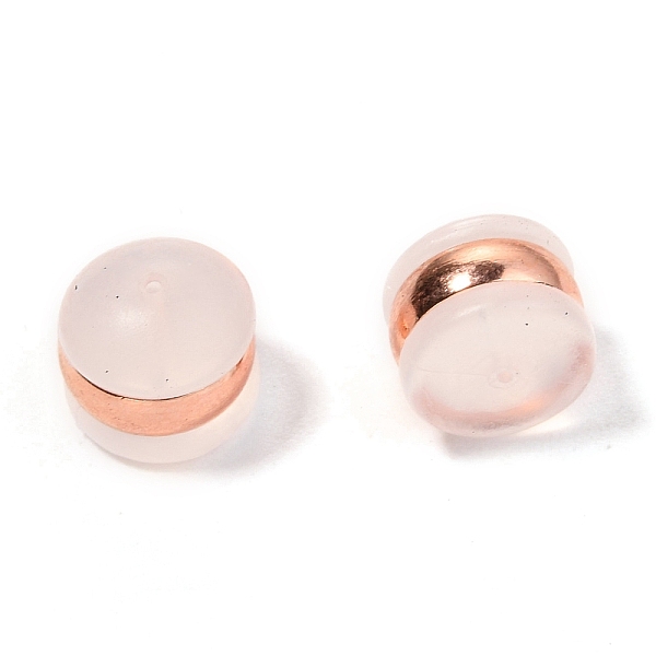 PandaHall TPE Plastic Ear Nuts, with 316 Surgical Stainless Steel Findings, Earring Backs, Half Round/Dome, Rose Gold, 6x6.5mm Plastic
PandaHall TPE Plastic Ear Nuts, with 316 Surgical Stainless Steel Findings, Earring Backs, Half Round/Dome, Rose Gold, 6x6.5mm Plastic