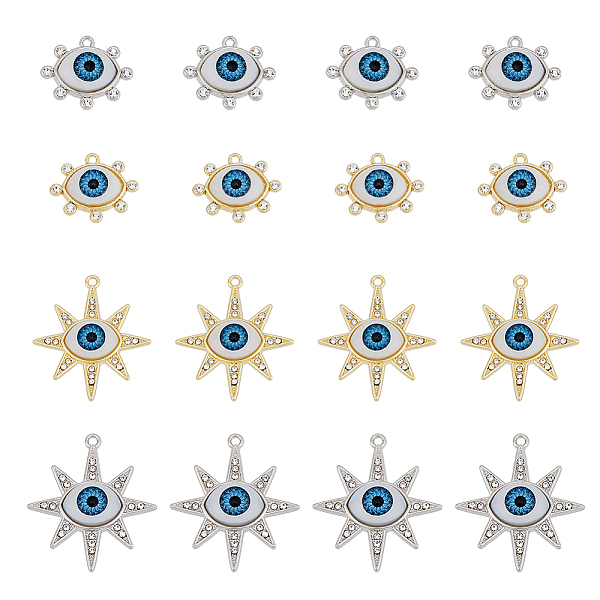 PandaHall HOBBIESAY 16Pcs 4 Style Enamel Eye Charms All Kinds of Eyes Mixed Style Enamel Rhinest1 Diamonds Blue Eyes DIY Bracelet Necklace..., Clear
PandaHall HOBBIESAY 16Pcs 4 Style Enamel Eye Charms All Kinds of Eyes Mixed Style Enamel Rhinest1 Diamonds Blue Eyes DIY Bracelet Necklace..., Clear
