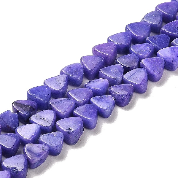 PandaHall Natural Dolomite Beads Strands, Dyed, Triangle, Mauve, 5.5~6x6~6.5x3mm, Hole: 1mm, about 72pcs/strand, 16.14 inch(41cm) Dolomite..., Purple
PandaHall Natural Dolomite Beads Strands, Dyed, Triangle, Mauve, 5.5~6x6~6.5x3mm, Hole: 1mm, about 72pcs/strand, 16.14 inch(41cm) Dolomite..., Purple
