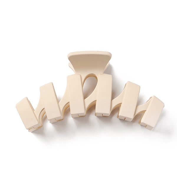 PandaHall Plastic Claw Hair Clips, with Iron Findings, Hair Accessories for Girls, Antique White, 49x111x47.5mm Plastic
PandaHall Plastic Claw Hair Clips, with Iron Findings, Hair Accessories for Girls, Antique White, 49x111x47.5mm Plastic