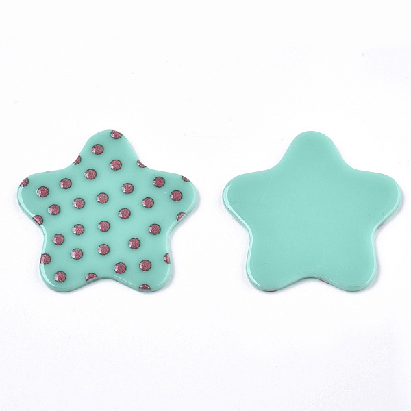 PandaHall Opaque Printed Acrylic Cabochons, Star, Turquoise, 43x44x2~3mm Acrylic Star Green
PandaHall Opaque Printed Acrylic Cabochons, Star, Turquoise, 43x44x2~3mm Acrylic Star Green