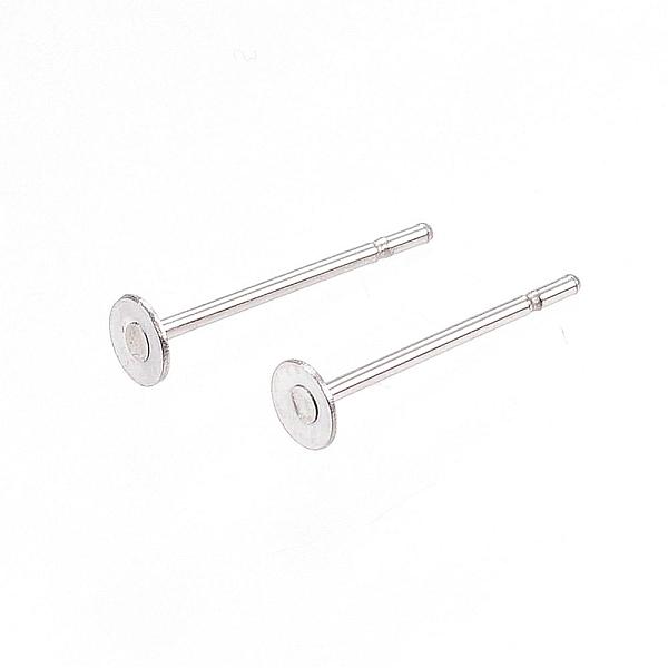 PandaHall 304 Stainless Steel Stud Earring Findings, Stainless Steel Color, 12x3mm, Pin: 0.8mm 304 Stainless Steel Others
PandaHall 304 Stainless Steel Stud Earring Findings, Stainless Steel Color, 12x3mm, Pin: 0.8mm 304 Stainless Steel Others