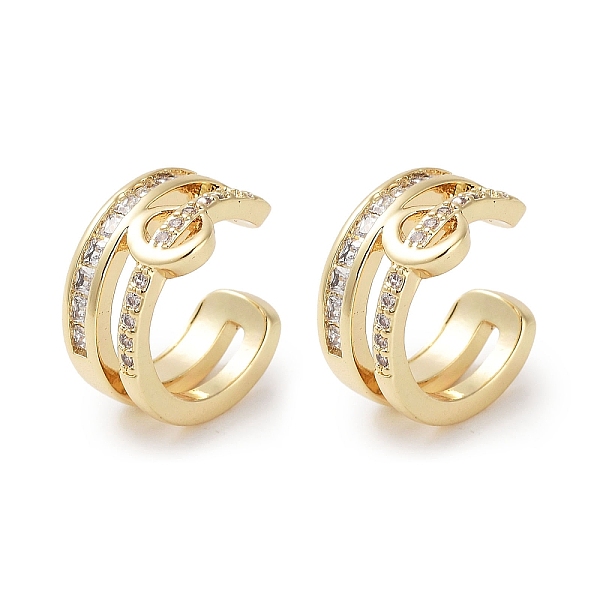 PandaHall Brass Micro Pave Cubic Zirconia Cuff Earrings, Double Layered Rings for Women, Long-Lasting Plated, Cadmium Free & Lead Free, Real..., Clear
PandaHall Brass Micro Pave Cubic Zirconia Cuff Earrings, Double Layered Rings for Women, Long-Lasting Plated, Cadmium Free & Lead Free, Real..., Clear