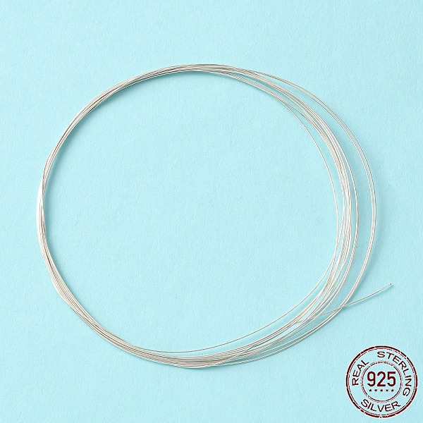 PandaHall Half Hard 925 Sterling Silver Wire, Round, Silver, (28 Gauge)0.30mm Sterling Silver Round
PandaHall Half Hard 925 Sterling Silver Wire, Round, Silver, (28 Gauge)0.30mm Sterling Silver Round