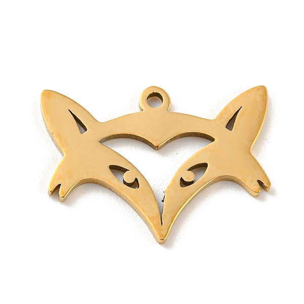 PandaHall 201 Stainless Steel Pendants, Laser Cut, Fox, Golden, 12.5x17x1mm, Hole: 1.2mm 201 Stainless Steel Fox
PandaHall 201 Stainless Steel Pendants, Laser Cut, Fox, Golden, 12.5x17x1mm, Hole: 1.2mm 201 Stainless Steel Fox