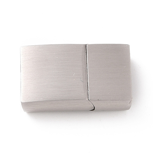PandaHall 304 Stainless Steel Rectangle Magnetic Clasps with Glue-in Ends, Stainless Steel Color, 20x12x5mm, Hole: 10x3mm 304 Stainless...
PandaHall 304 Stainless Steel Rectangle Magnetic Clasps with Glue-in Ends, Stainless Steel Color, 20x12x5mm, Hole: 10x3mm 304 Stainless...