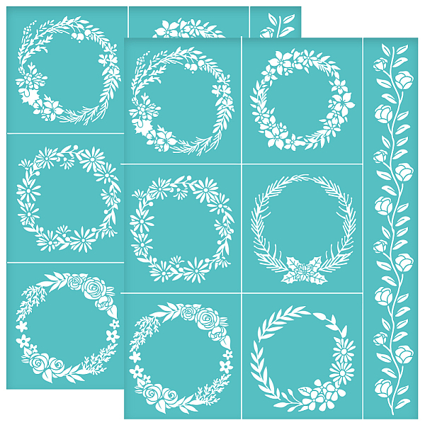 PandaHall OLYCRAFT 2Pcs 8.6x11 Inch Flower Self-Adhesive Silk Screen Printing Stencil Garland Roses Silk Screen Stencil Flower Bordern...
PandaHall OLYCRAFT 2Pcs 8.6x11 Inch Flower Self-Adhesive Silk Screen Printing Stencil Garland Roses Silk Screen Stencil Flower Bordern...