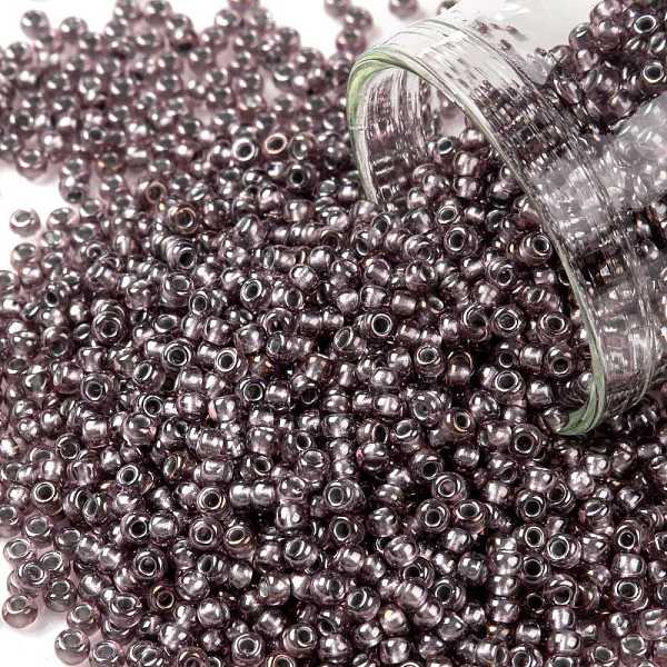 PandaHall TOHO Round Seed Beads, Japanese Seed Beads, (1010) Silver Lined Light Amethyst Semi Matte, 11/0, 2.2mm, Hole: 0.8mm, about..., Purple
PandaHall TOHO Round Seed Beads, Japanese Seed Beads, (1010) Silver Lined Light Amethyst Semi Matte, 11/0, 2.2mm, Hole: 0.8mm, about..., Purple