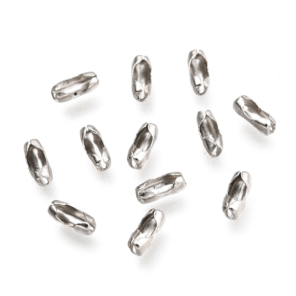 PandaHall 304 Stainless Steel Ball Chain Connectors, Stainless Steel Color, 5.5x2mm, Hole: 0.6mm, Fit for 1.5mm ball chain 304 Stainless...
PandaHall 304 Stainless Steel Ball Chain Connectors, Stainless Steel Color, 5.5x2mm, Hole: 0.6mm, Fit for 1.5mm ball chain 304 Stainless...