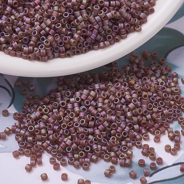 PandaHall MIYUKI Delica Beads, Cylinder, Japanese Seed Beads, 11/0, (DB0853) Matte Transparent Dark Topaz AB, 1.3x1.6mm, Hole: 0.8mm, about..., Brown
PandaHall MIYUKI Delica Beads, Cylinder, Japanese Seed Beads, 11/0, (DB0853) Matte Transparent Dark Topaz AB, 1.3x1.6mm, Hole: 0.8mm, about..., Brown