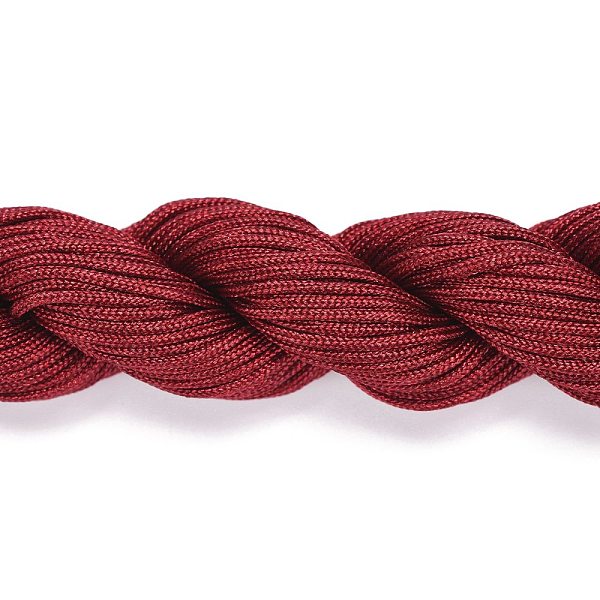 PandaHall Nylon Thread, Nylon Jewelry Cord for Custom Woven Bracelets Making, Medium Violet Red, 1.5mm, 14m/batch Nylon Red
PandaHall Nylon Thread, Nylon Jewelry Cord for Custom Woven Bracelets Making, Medium Violet Red, 1.5mm, 14m/batch Nylon Red