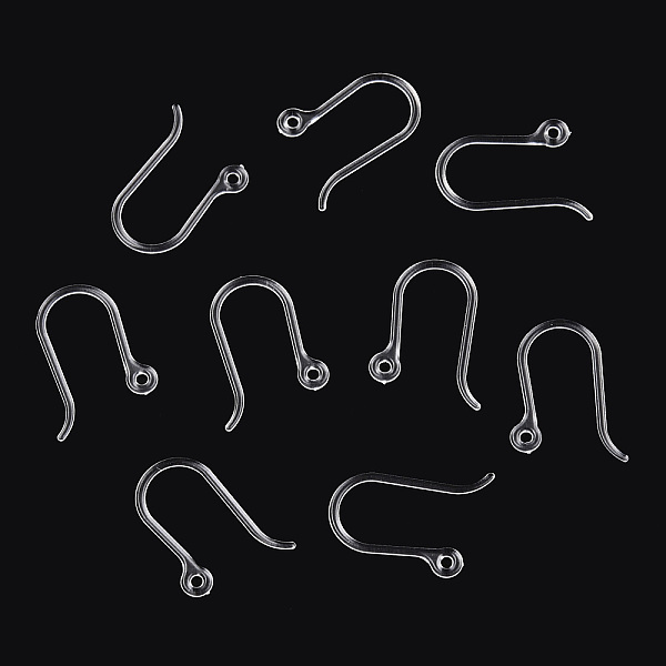 PandaHall Resin Earring Hooks, Ear Wire, with Horizontal Loops, Clear, 13mm, Hole: 0.8mm, 20 Gauge, Pin: 0.8x0.6mm Resin Clear
PandaHall Resin Earring Hooks, Ear Wire, with Horizontal Loops, Clear, 13mm, Hole: 0.8mm, 20 Gauge, Pin: 0.8x0.6mm Resin Clear