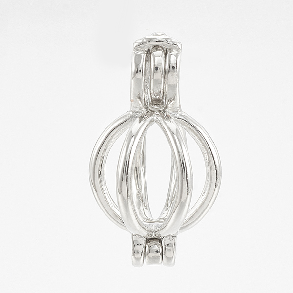 PandaHall Brass Locket Pendants, Cage Pendants, Hollow, Round, Platinum, 21x11.5x11mm, Hole: 4x2.5mm, Inner measure: 9mm Brass Round
PandaHall Brass Locket Pendants, Cage Pendants, Hollow, Round, Platinum, 21x11.5x11mm, Hole: 4x2.5mm, Inner measure: 9mm Brass Round