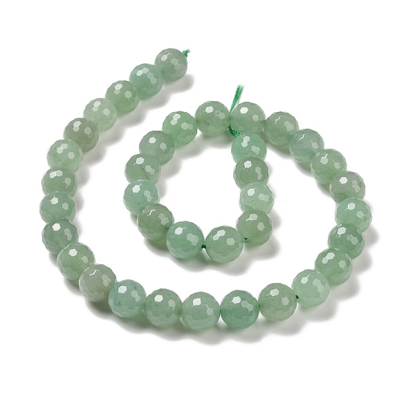 PandaHall Natural Green Aventurine Beads Strands, Faceted(128 Facets), Round, 10.5mm, Hole: 1.2mm, about 37pcs/strand, 15.16''(38.5cm) Green...
PandaHall Natural Green Aventurine Beads Strands, Faceted(128 Facets), Round, 10.5mm, Hole: 1.2mm, about 37pcs/strand, 15.16''(38.5cm) Green...