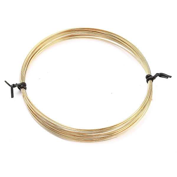 PandaHall Brass Craft Wire, Half Hard, Round, Real 14K Gold Filled, 22 Gauge, 0.6mm, about 14.76 Feet(4.5m)/Roll Brass Round
PandaHall Brass Craft Wire, Half Hard, Round, Real 14K Gold Filled, 22 Gauge, 0.6mm, about 14.76 Feet(4.5m)/Roll Brass Round