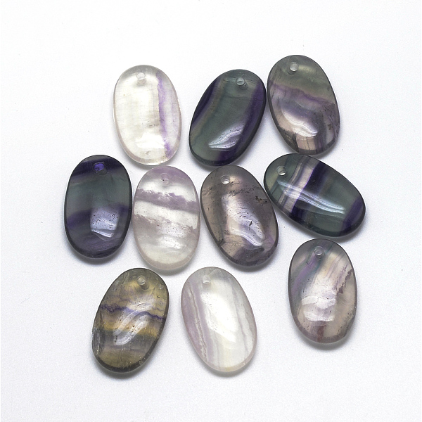 PandaHall Natural Fluorite Pendants, Oval, 31x18~20x5~6mm, Hole: 2mm Fluorite Oval
PandaHall Natural Fluorite Pendants, Oval, 31x18~20x5~6mm, Hole: 2mm Fluorite Oval