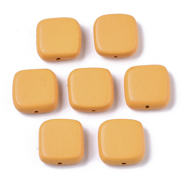 PandaHall Painted Natural Wood Beads, Square, Orange, 16x15x5.5mm, Hole: 1.5mm Schima Wood Square Orange
PandaHall Painted Natural Wood Beads, Square, Orange, 16x15x5.5mm, Hole: 1.5mm Schima Wood Square Orange