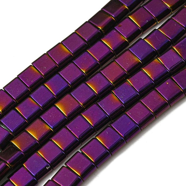 PandaHall Electroplated Non-magnetic Synthetic Hematite Beads Strands, Rectangle, 2-Hole, Purple, 6x4x3mm, Hole: 1.2mm, about 95pcs/strand...
PandaHall Electroplated Non-magnetic Synthetic Hematite Beads Strands, Rectangle, 2-Hole, Purple, 6x4x3mm, Hole: 1.2mm, about 95pcs/strand...
