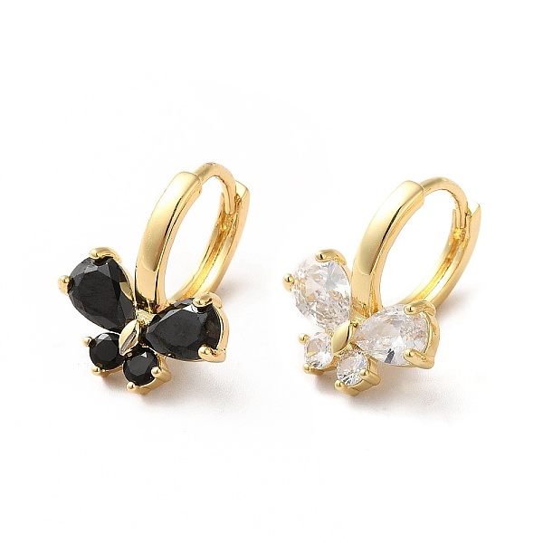 PandaHall Cubic Zirconia Butterfly Hoop Earrings, Real 18K Gold Plated Brass Jewelry for Women, Black, 19x14.5x15mm, Pin: 0.8mm Cubic...
PandaHall Cubic Zirconia Butterfly Hoop Earrings, Real 18K Gold Plated Brass Jewelry for Women, Black, 19x14.5x15mm, Pin: 0.8mm Cubic...