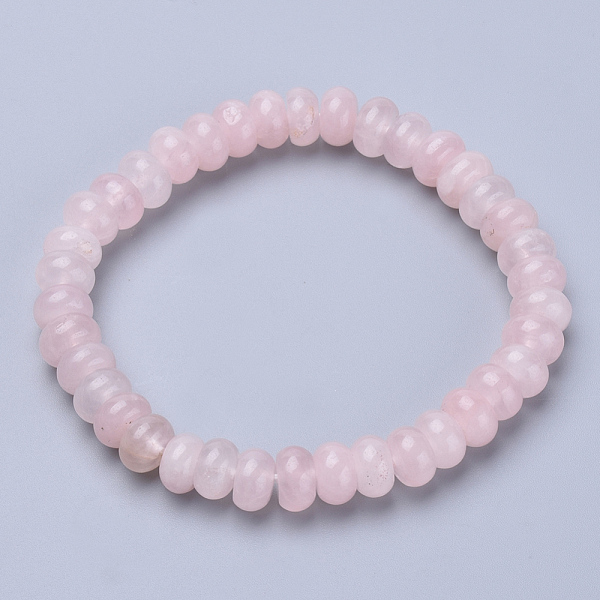 PandaHall Natural Rose Quartz Beaded Stretch Bracelets, Abacus, 2-1/4 inch~2-1/4 inch(56~58mm) Rose Quartz
PandaHall Natural Rose Quartz Beaded Stretch Bracelets, Abacus, 2-1/4 inch~2-1/4 inch(56~58mm) Rose Quartz