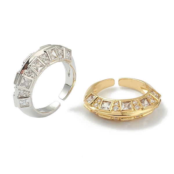 PandaHall Brass Micro Pave Clear Cubic Zirconia Cuff Rings, Open Rings, Mixed Color, US Size 6, Inner Diameter: 17mm Brass+Cubic Zirconia...
PandaHall Brass Micro Pave Clear Cubic Zirconia Cuff Rings, Open Rings, Mixed Color, US Size 6, Inner Diameter: 17mm Brass+Cubic Zirconia...