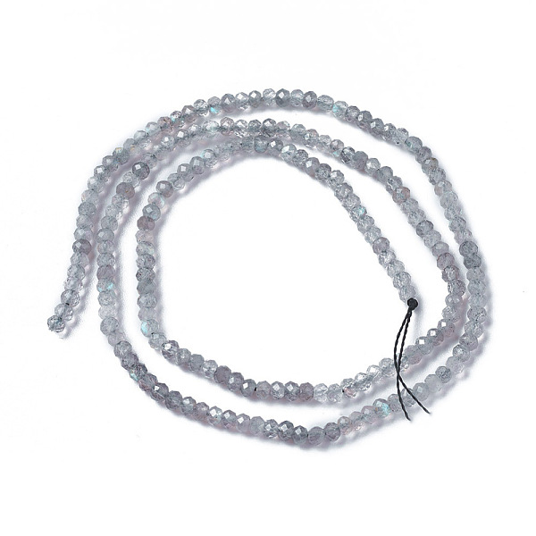 PandaHall Natural Labradorite Beads Strands, Faceted, Rondelle, 3~3.5x2~2.5mm, Hole: 0.2mm, about 120~189pcs/strand, 16.2~16.4 inch...
PandaHall Natural Labradorite Beads Strands, Faceted, Rondelle, 3~3.5x2~2.5mm, Hole: 0.2mm, about 120~189pcs/strand, 16.2~16.4 inch...