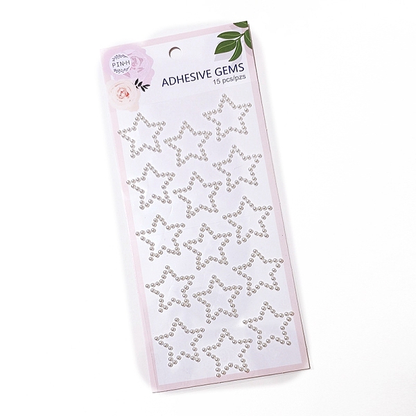 PandaHall Acrylic 3D Stickers, for DIY Scrapbooking and Craft Decoration, White, 230x105mm Acrylic Star White
PandaHall Acrylic 3D Stickers, for DIY Scrapbooking and Craft Decoration, White, 230x105mm Acrylic Star White