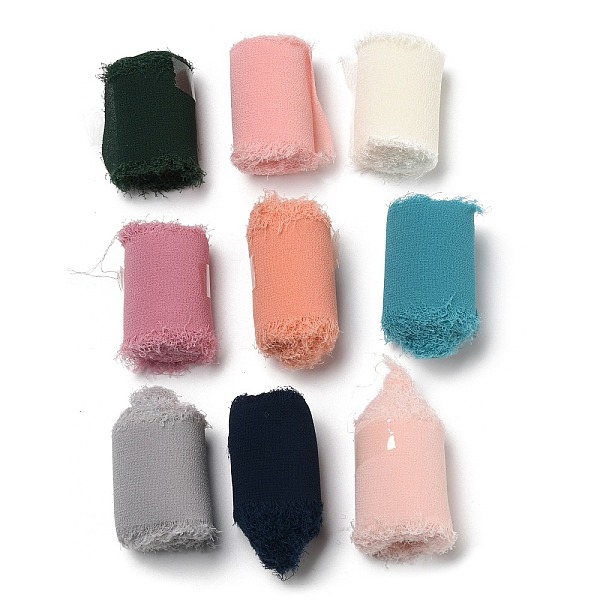 PandaHall CRASPIRE 25m 10 Colors Polyester Ribbon, Fringe Chiffon Silk-Like Ribbon, for Wedding Invitations, Bouquets, Gift Wrapping, Mixed..., Multicolor
PandaHall CRASPIRE 25m 10 Colors Polyester Ribbon, Fringe Chiffon Silk-Like Ribbon, for Wedding Invitations, Bouquets, Gift Wrapping, Mixed..., Multicolor