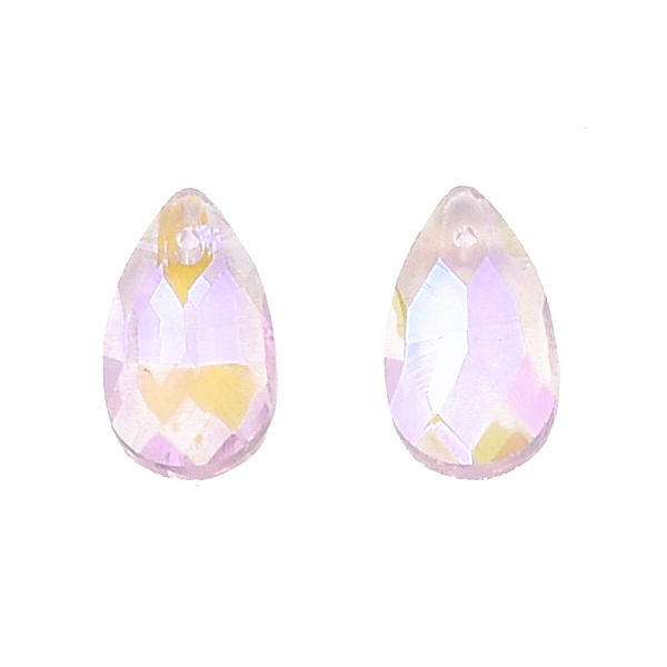 PandaHall Pointed Back Electroplate Faceted Glass Pendants, Teardrop, Pink, 16x9x5mm, Hole: 1.2mm Glass Teardrop Pink
PandaHall Pointed Back Electroplate Faceted Glass Pendants, Teardrop, Pink, 16x9x5mm, Hole: 1.2mm Glass Teardrop Pink