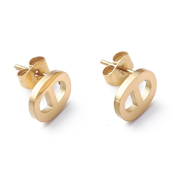 PandaHall Ion Plating(IP) 304 Stainless Steel Stud Earrings, with Ear Nuts, Manual Polishing, Greek Alphabet, Letter.Q,10x7.5x1mm, Pin...
PandaHall Ion Plating(IP) 304 Stainless Steel Stud Earrings, with Ear Nuts, Manual Polishing, Greek Alphabet, Letter.Q,10x7.5x1mm, Pin...