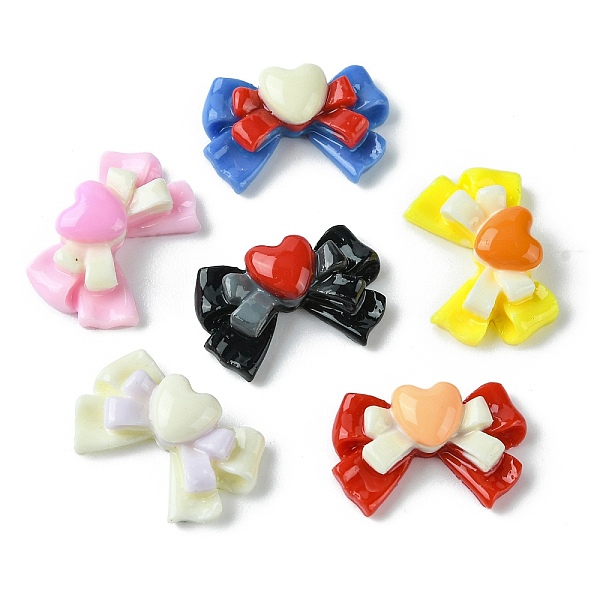 PandaHall Opaque Resin Cabochons, Bowknot, Mixed Color, 16x10.5x6mm Resin Bowknot Multicolor
PandaHall Opaque Resin Cabochons, Bowknot, Mixed Color, 16x10.5x6mm Resin Bowknot Multicolor