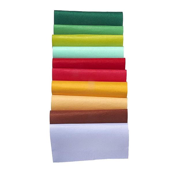 PandaHall Non Woven Fabric Embroidery Needle Felt for DIY Crafts, Square, Mixed Color, 298~300x298~300x1mm, 10pcs/set Cloth Multicolor
PandaHall Non Woven Fabric Embroidery Needle Felt for DIY Crafts, Square, Mixed Color, 298~300x298~300x1mm, 10pcs/set Cloth Multicolor