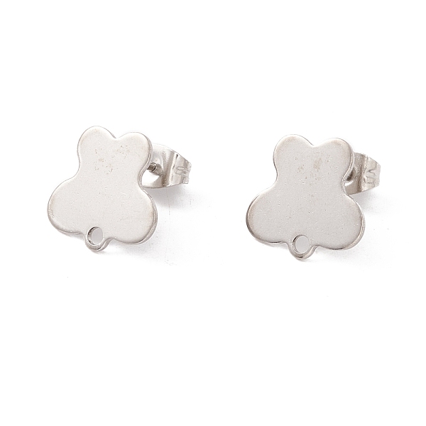 PandaHall 201 Stainless Steel Stud Earring Findings, with 304 Stainless Steel Pins, Horizontal Loops and Ear Nuts, Butterfly, Stainless...
PandaHall 201 Stainless Steel Stud Earring Findings, with 304 Stainless Steel Pins, Horizontal Loops and Ear Nuts, Butterfly, Stainless...