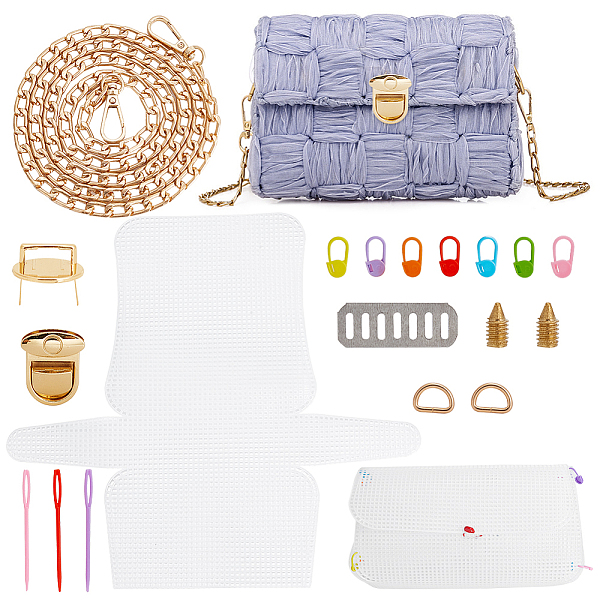 PandaHall WADORN DIY Knitting Crochet Bags Kit, Acrylic Yarns Weaving Bag Making Materials Blank Mesh Plastic Canvas Sheets for Embroidery..., Multicolor
PandaHall WADORN DIY Knitting Crochet Bags Kit, Acrylic Yarns Weaving Bag Making Materials Blank Mesh Plastic Canvas Sheets for Embroidery..., Multicolor