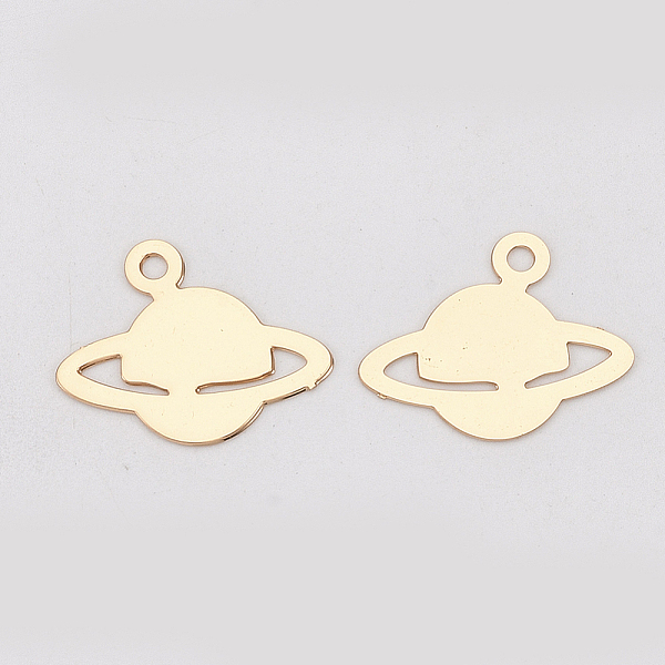 PandaHall Brass Universe Space Charms, Etched Metal Embellishments, Long-Lasting Plated, Planet, Light Gold, 12.5x16x0.3mm, Hole: 1.5mm...
PandaHall Brass Universe Space Charms, Etched Metal Embellishments, Long-Lasting Plated, Planet, Light Gold, 12.5x16x0.3mm, Hole: 1.5mm...