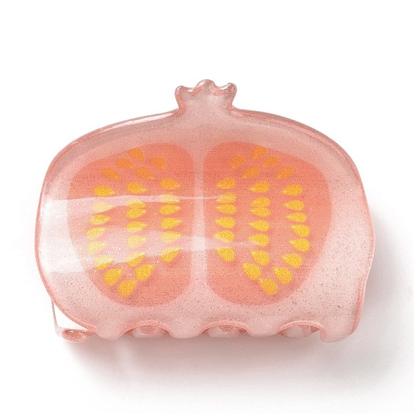 PandaHall Grapefruit Pattern Acrylic Claw Hair Clips, Hair Accessories for Girls, Salmon, 37x50x38.5mm Acrylic Red
PandaHall Grapefruit Pattern Acrylic Claw Hair Clips, Hair Accessories for Girls, Salmon, 37x50x38.5mm Acrylic Red