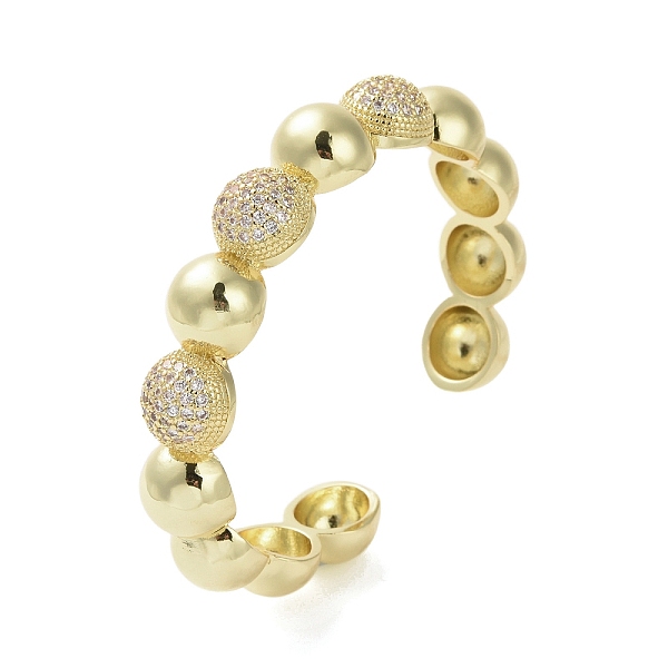 PandaHall Brass Micro Pave Cubic Zirconia Cuff Bangle, Open Bangle for Women, Round, Real 16K Gold Plated, Inner Diameter: 2-1/4x1-7/8 inch...
PandaHall Brass Micro Pave Cubic Zirconia Cuff Bangle, Open Bangle for Women, Round, Real 16K Gold Plated, Inner Diameter: 2-1/4x1-7/8 inch...