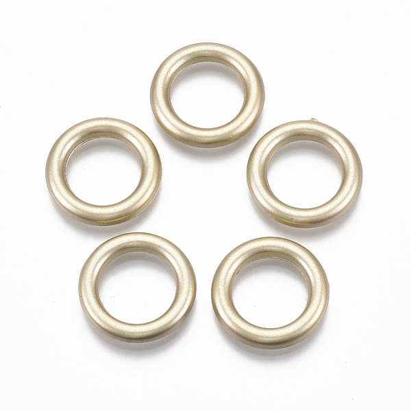 PandaHall Spray Painted CCB Plastic Linking Rings, Round Ring, Gold, 23x4mm, Inner Diameter: 15mm Plastic Ring Gold
PandaHall Spray Painted CCB Plastic Linking Rings, Round Ring, Gold, 23x4mm, Inner Diameter: 15mm Plastic Ring Gold