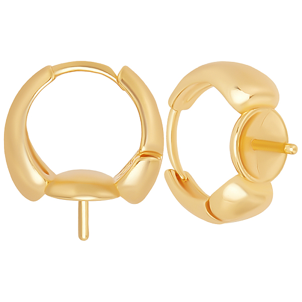 PandaHall Beebeecraft 1 Box 10Pcs 18K Gold Plated Hoop Earring Findings 1mm Pin 6.5mm Setting Pearl Cup for Half Drilled Pearl Bead Stone...
PandaHall Beebeecraft 1 Box 10Pcs 18K Gold Plated Hoop Earring Findings 1mm Pin 6.5mm Setting Pearl Cup for Half Drilled Pearl Bead Stone...
