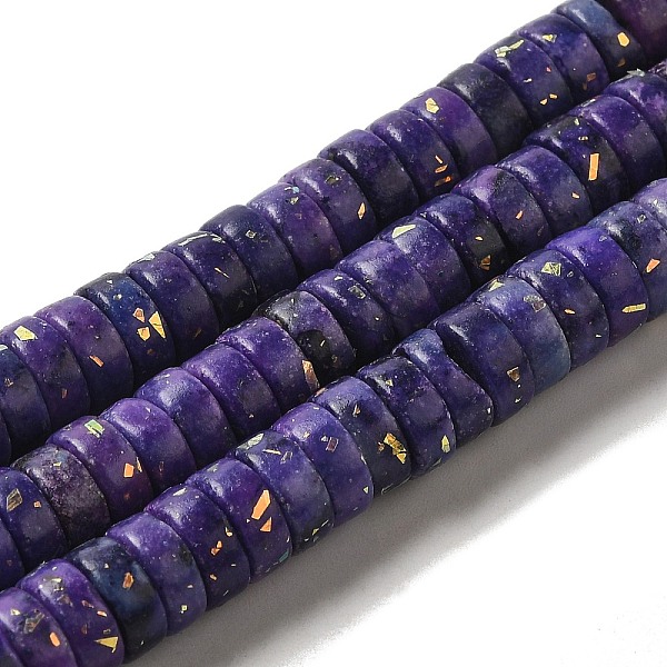 PandaHall Natural Dolomite Beads Strands, with Synthetic Opal, Dyed, Disc, Heishi Beads, Purple, 8x3.5mm, Hole: 0.8mm, about...
PandaHall Natural Dolomite Beads Strands, with Synthetic Opal, Dyed, Disc, Heishi Beads, Purple, 8x3.5mm, Hole: 0.8mm, about...