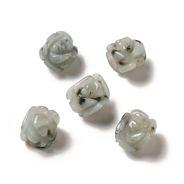 PandaHall Natural Sesame Jasper/Kiwi Jasper Carved Flower Beads, Rose, 8.5~10x10x10.5mm, Hole: 1mm Sesame Jasper Flower
PandaHall Natural Sesame Jasper/Kiwi Jasper Carved Flower Beads, Rose, 8.5~10x10x10.5mm, Hole: 1mm Sesame Jasper Flower