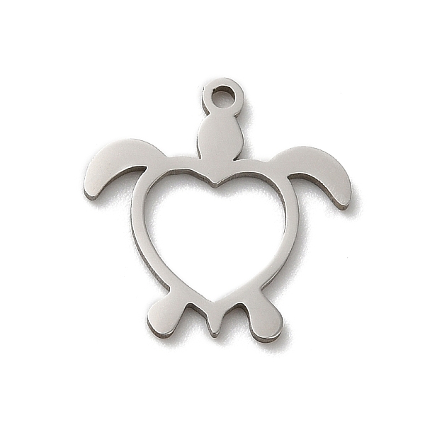 PandaHall 201 Stainless Steel Pendants, Laser Cut, Stainless Steel Color, Turtle, 14x13x1mm, Hole: 1mm 201 Stainless Steel Turtle
PandaHall 201 Stainless Steel Pendants, Laser Cut, Stainless Steel Color, Turtle, 14x13x1mm, Hole: 1mm 201 Stainless Steel Turtle