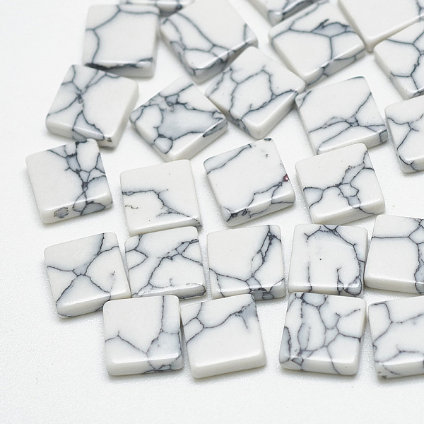PandaHall Synthetic Turquoise Cabochons, Square, White, 9.5~10x9.5~10x2mm Synthetic Turquoise Square White
PandaHall Synthetic Turquoise Cabochons, Square, White, 9.5~10x9.5~10x2mm Synthetic Turquoise Square White