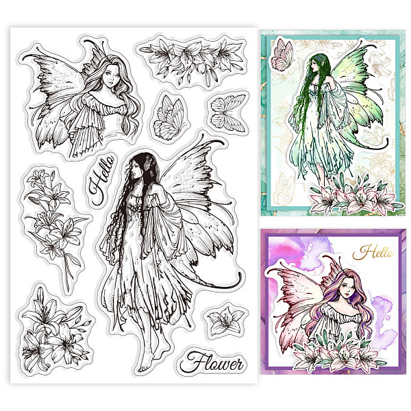 PandaHall Custom PVC Plastic Clear Stamps, for DIY Scrapbooking, Photo Album Decorative, Cards Making, Fairy, 160x110x3mm Plastic Others...
PandaHall Custom PVC Plastic Clear Stamps, for DIY Scrapbooking, Photo Album Decorative, Cards Making, Fairy, 160x110x3mm Plastic Others...