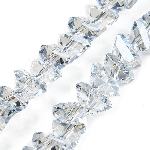PandaHall Electroplate Transparent Glass Beads Strands, Pearl Luster Plated, Faceted Triangle, Gainsboro, 4.5x4.5x5.5mm, Hole: 1.2mm, about..., Gray
PandaHall Electroplate Transparent Glass Beads Strands, Pearl Luster Plated, Faceted Triangle, Gainsboro, 4.5x4.5x5.5mm, Hole: 1.2mm, about..., Gray