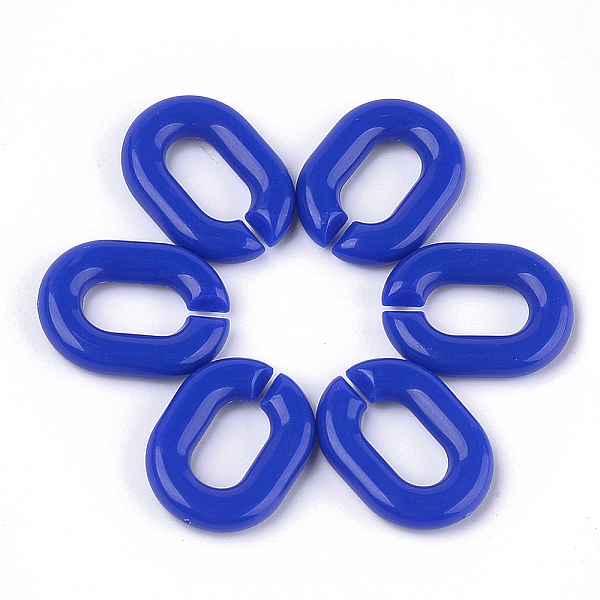 PandaHall Acrylic Linking Rings, Quick Link Connectors, For Jewelry Chains Making, Oval, Blue, 19x14x4.5mm, Hole: 11x5.5mm Acrylic Oval Blue
PandaHall Acrylic Linking Rings, Quick Link Connectors, For Jewelry Chains Making, Oval, Blue, 19x14x4.5mm, Hole: 11x5.5mm Acrylic Oval Blue