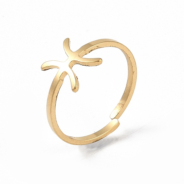 PandaHall Real 18K Gold Plated 304 Stainless Steel Adjustable Finger Ring, Constellations Open Cuff Rings for Women, Pisces, Adjustable...
PandaHall Real 18K Gold Plated 304 Stainless Steel Adjustable Finger Ring, Constellations Open Cuff Rings for Women, Pisces, Adjustable...