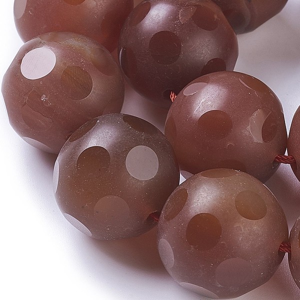 PandaHall Natural Red Agate Beads Strands, Frosted, Round, Dyed, 25mm, Hole: 1.5mm, about 16pcs/strand, 17.32 inch(44cm) long Red Agate...
PandaHall Natural Red Agate Beads Strands, Frosted, Round, Dyed, 25mm, Hole: 1.5mm, about 16pcs/strand, 17.32 inch(44cm) long Red Agate...