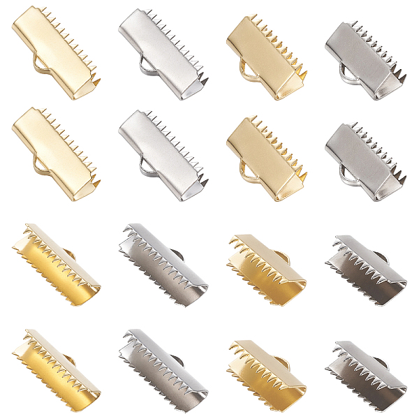 PandaHall Unicraftale 304 Stainless Steel Ribbon Crimp Ends, Rectangle, Golden & Stainless Steel Color, 7.5~9.5x8.5~20.5mm, Hole: 1mm...
PandaHall Unicraftale 304 Stainless Steel Ribbon Crimp Ends, Rectangle, Golden & Stainless Steel Color, 7.5~9.5x8.5~20.5mm, Hole: 1mm...