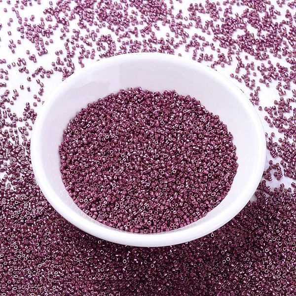 PandaHall MIYUKI Delica Beads, Cylinder, Japanese Seed Beads, 11/0, (DB1849) Duracoat Galvanized Magenta, 1.3x1.6mm, Hole: 0.8mm, about..., Pink
PandaHall MIYUKI Delica Beads, Cylinder, Japanese Seed Beads, 11/0, (DB1849) Duracoat Galvanized Magenta, 1.3x1.6mm, Hole: 0.8mm, about..., Pink